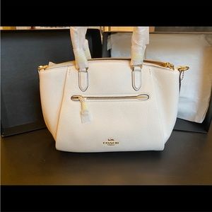 NWT Coach Elise Satchel - Ivory